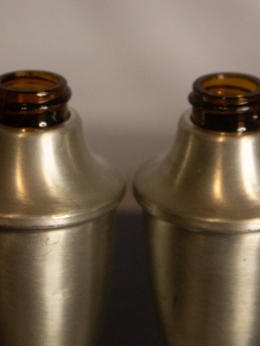 WEB Pewter Salt & Pepper Shakers (Weighted)